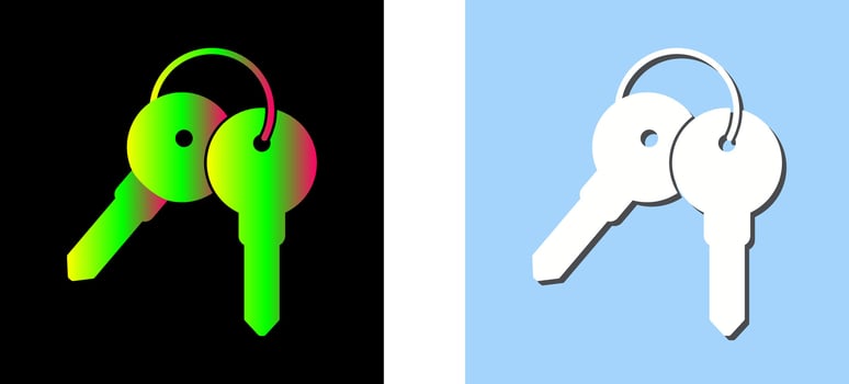 Keys Vector Icon