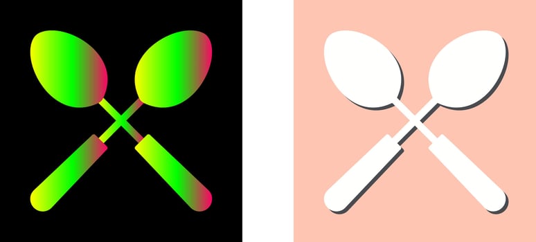 Spoons Vector Icon