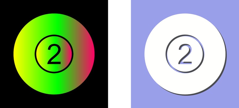 Pool Ball Vector Icon