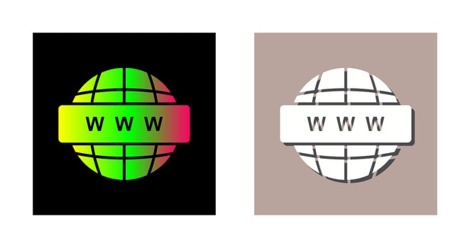 World Wide Web Vector Icon