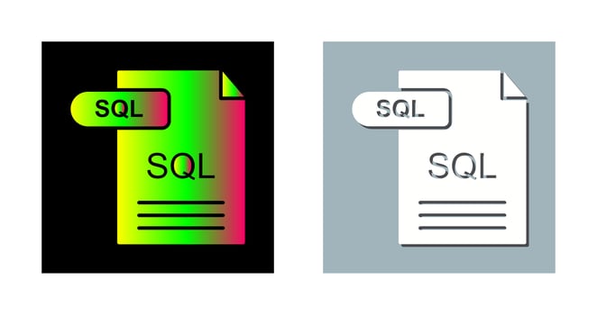 SQL Vector Icon