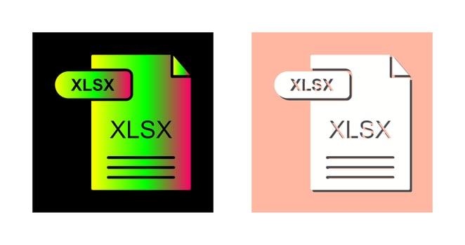 XLSX Vector Icon