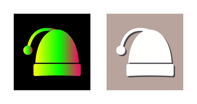 Christmas Cap Vector Icon