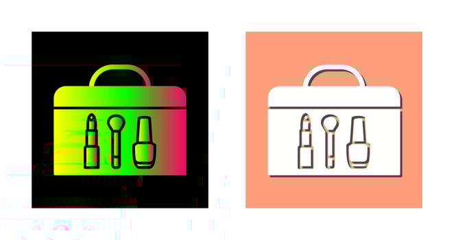 Cosmetics Box Vector Icon