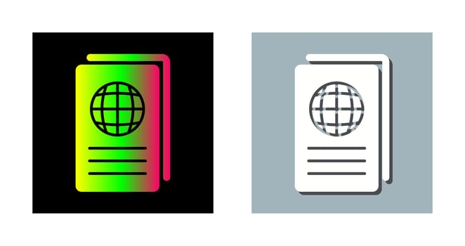 Global Report Vector Icon