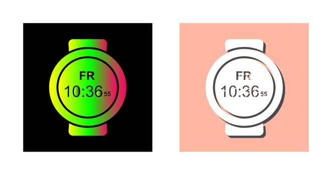 Sports Watch Vector Icon