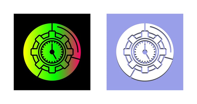 Time Management Vector Icon