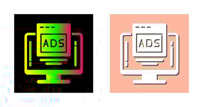 Digital Advertising Vector Icon