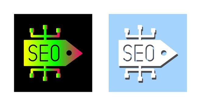 SEO Tag Vector Icon