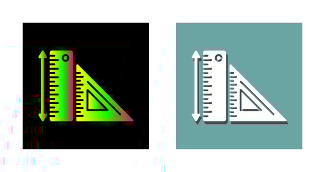 Rulers Vector Icon