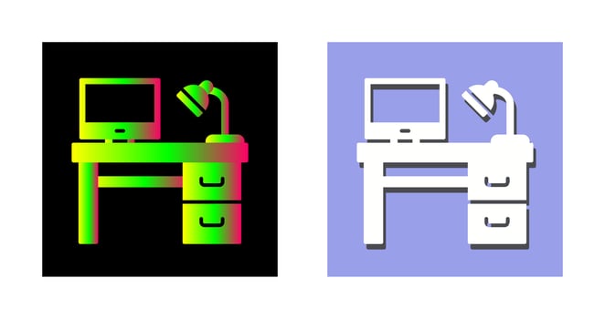 Desk Vector Icon