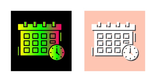 Deadline Vector Icon