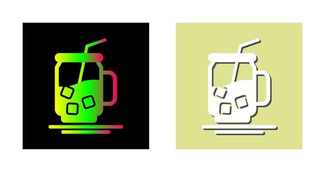 Iced Tea Vector Icon