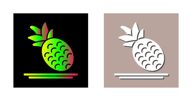 Pineapple Vector Icon