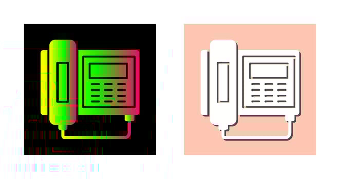 Telephone Vector Icon