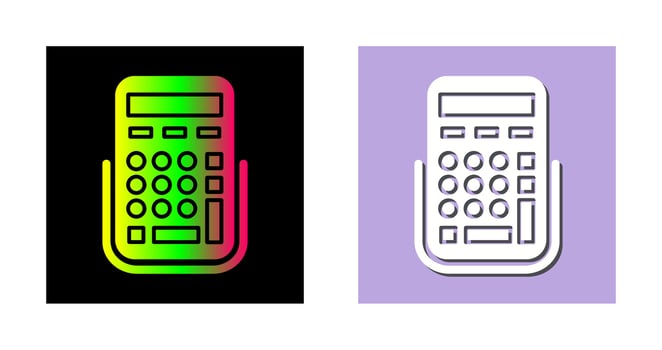 Calculator Vector Icon