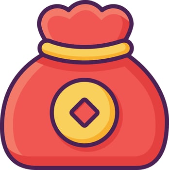 purse icon design vector