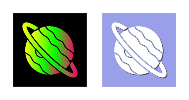 Planet Vector Icon