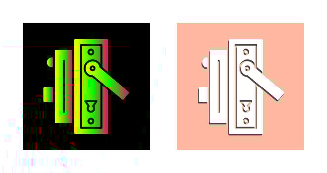 Door Handle Vector Icon