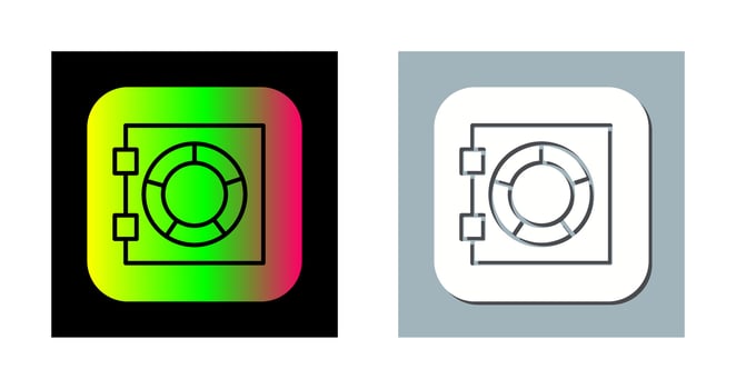Safe Box Vector Icon