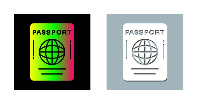 Passport Vector Icon