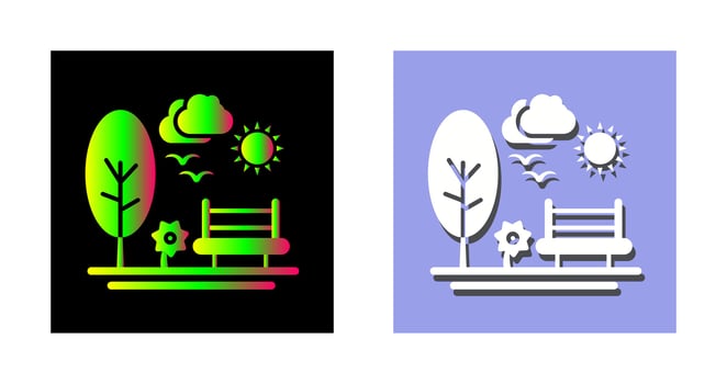 Park Vector Icon