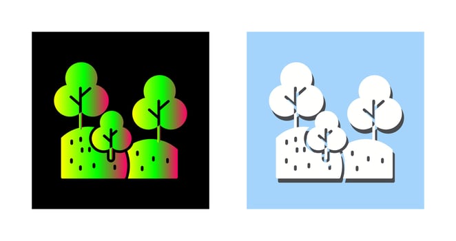 Forest Vector Icon