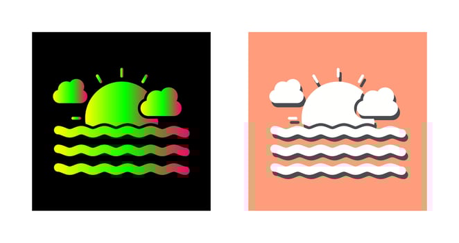Sea Vector Icon