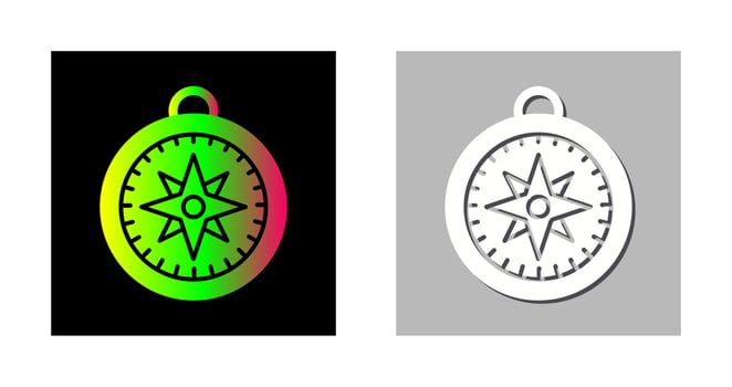 Compass Vector Icon