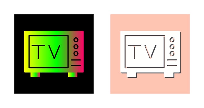 Tv Vector Icon