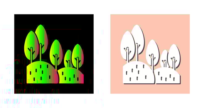 Forest Vector Icon