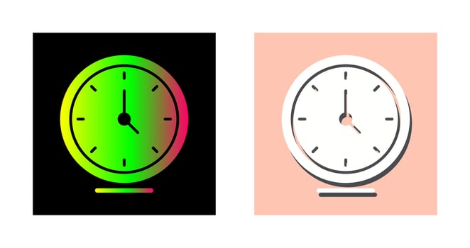 Clock Vector Icon