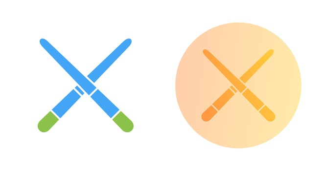 Pool Cue Vector Icon