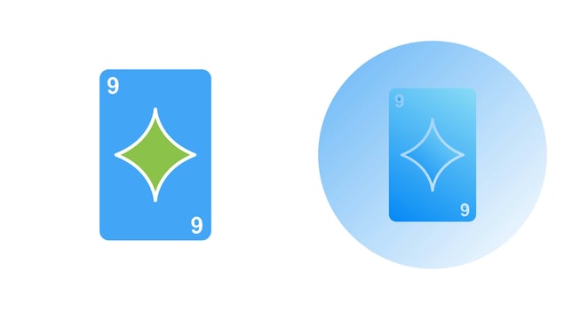 Diamonds Card Vector Icon