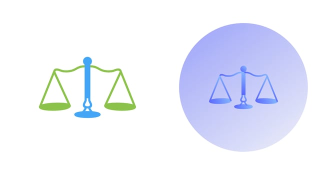 Line Vector icon
