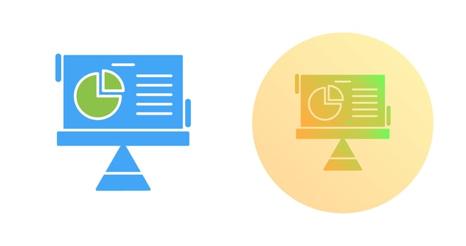 Pie Chart Vector Icon