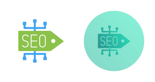 SEO Tag Vector Icon