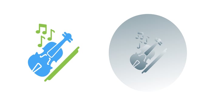 Violin Vector Icon