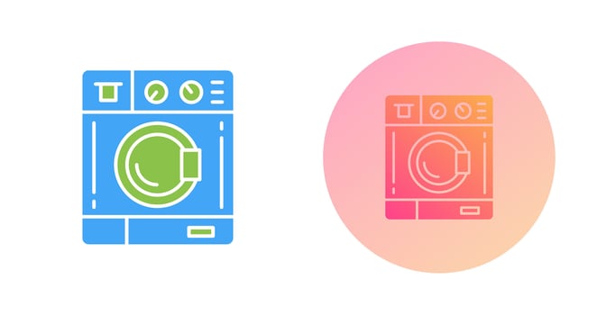 Washing Machine Vector Icon