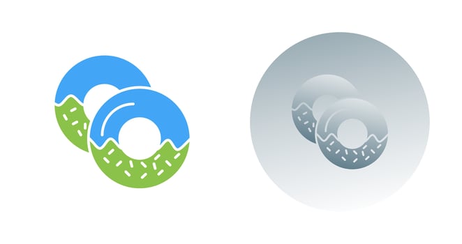 Doughnut Vector Icon