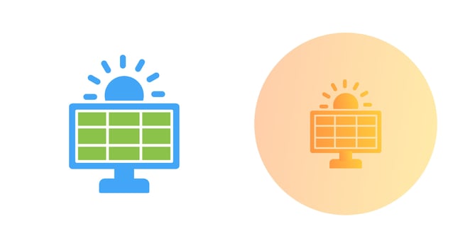 Solar System Vector Icon