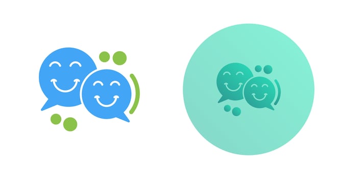 Chatting Vector Icon