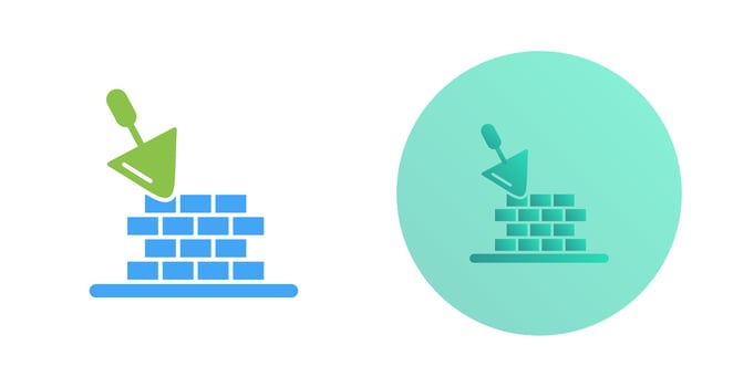 Brickwall Vector Icon
