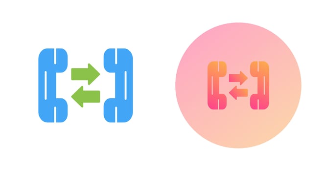Phone Call Vector Icon