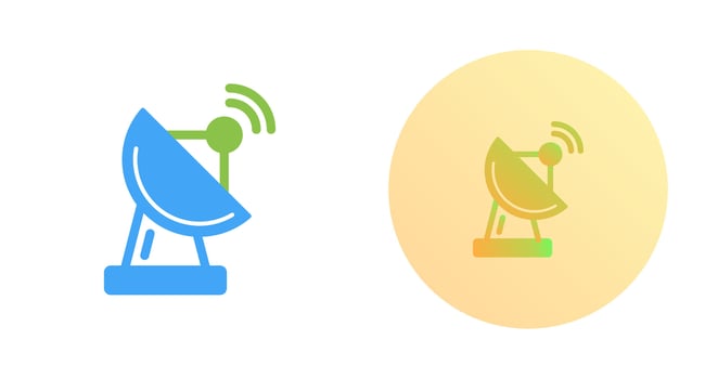 Radar Vector Icon