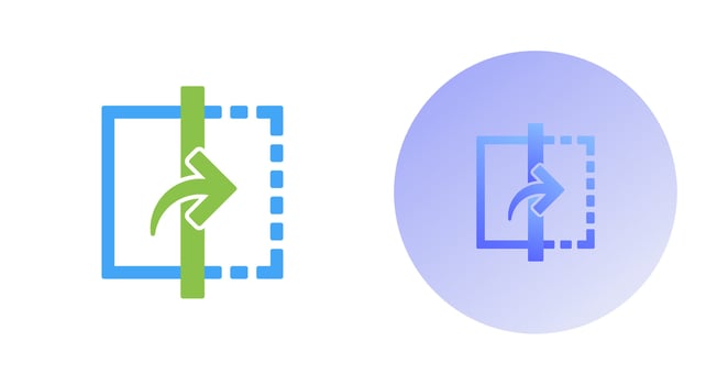 Reflect Vector Icon