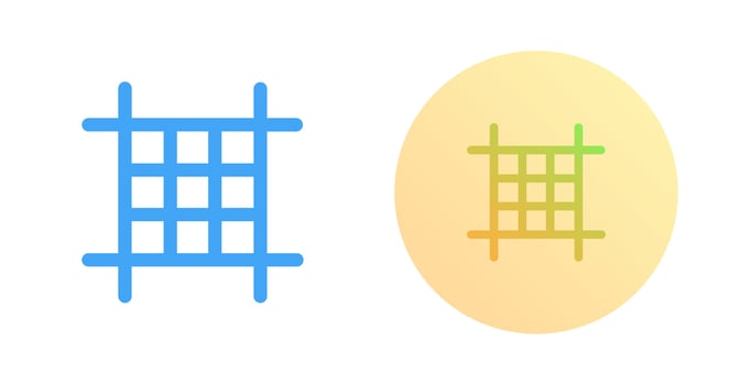 Square Layout Vector Icon