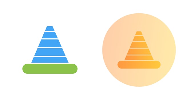 Traffic Cone Vector Icon