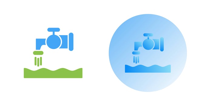 Water House Vector Icon