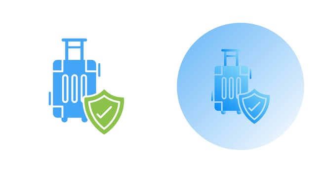 Travel Protection Vector Icon